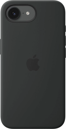 Silicone Case with MagSafe for iPhone 17e – Black