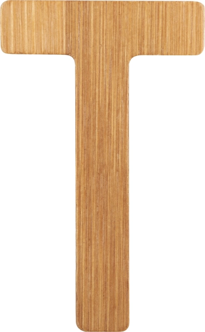 Small foot bamboo letter T