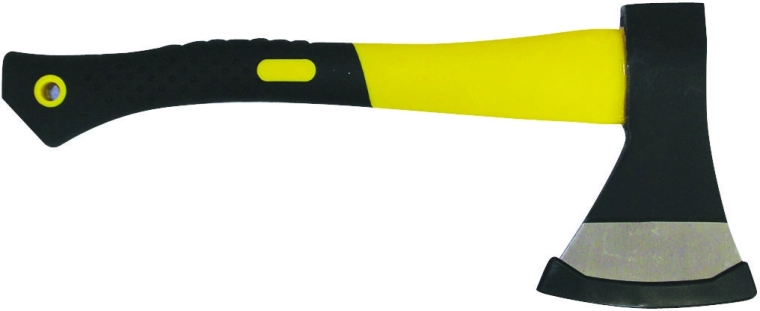 Hache 800 g avec manche en fibre de verre