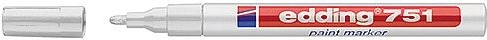 White lacquer marker Edding 751, 1–2 mm