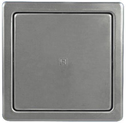 Nerjaveča kopalniška vratca 150 × 150 mm