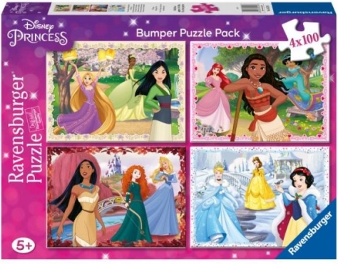 Disney: Principesse 4x100 pezzi