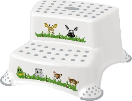Children's Two-Step Stool BANQUET Jungle, 40.5 × 37 × 21 cm