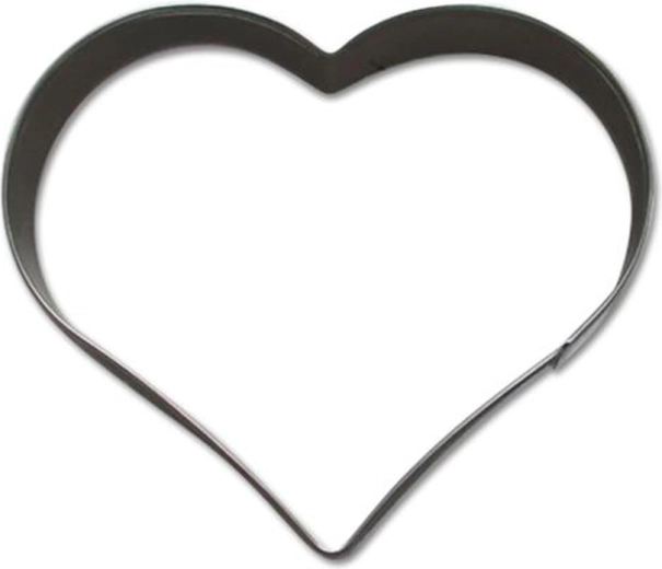 Cookie Cutter – Large Stainless Steel Heart 9 cm