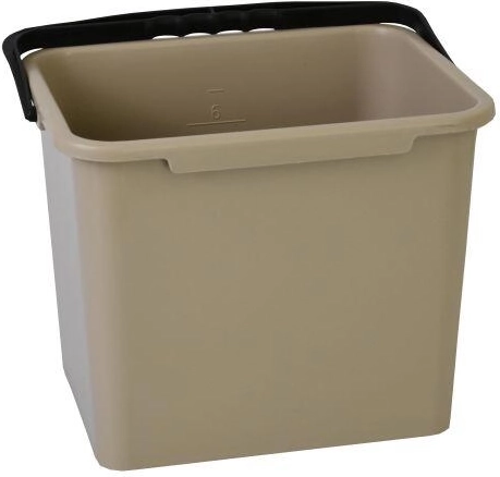 Square plastic bucket 7 l