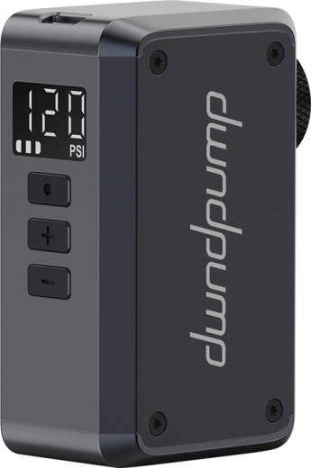 Mini pompa elettrica Cycplus per bici con manometro digitale