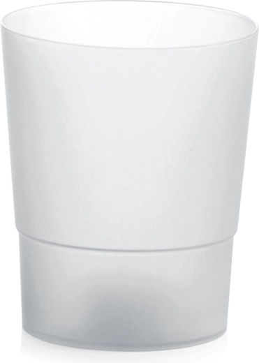 Cache-pot pour orchidées Coubi Orchid 12,5 cm transparent mat