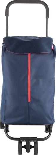 Gimi Twin New carrello della spesa blu su ruote 50 l / 30 kg