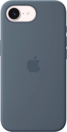Silicone Case with MagSafe for iPhone 17e – Navy Blue