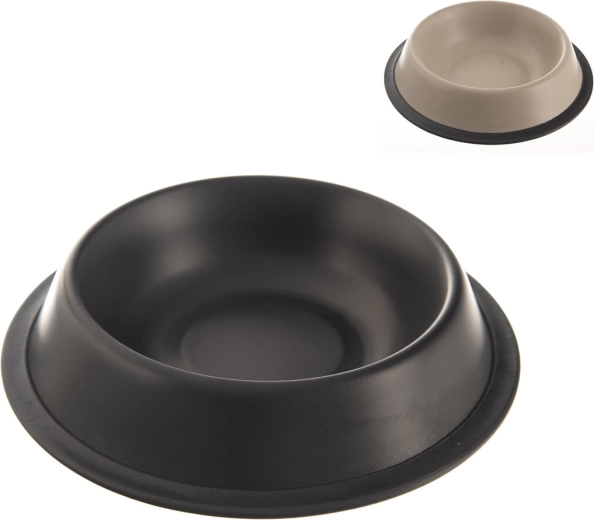 Ciotola quadrata in acciaio inox per cani 800 ml