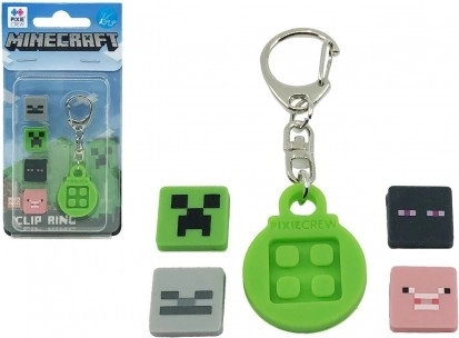 Breloczek do kluczy Pixie Crew Minecraft