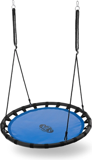 Altalena a nido di cicogna NILS CAMP NB5035 blu