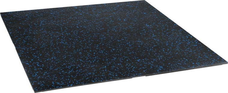 Pavimento fitness in gomma POS15 nero‑blu – 2a scelta