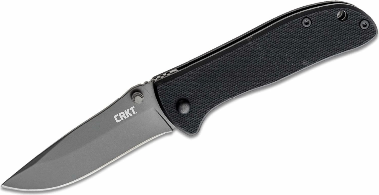 CRKT Drifter Black pocket knife 7.3 cm G10, gray/black