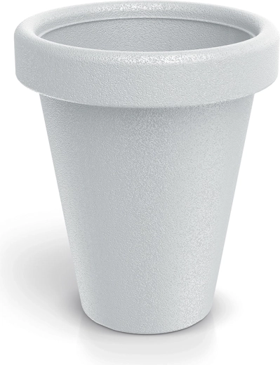 Cache-pot en plastique Origina 39 cm blanc