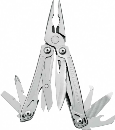 Leatherman Wingman utensile multifunzione in acciaio inox, 14 funzioni