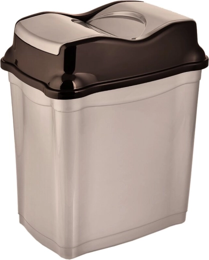 Poubelle Whirpool 5 l, brun café