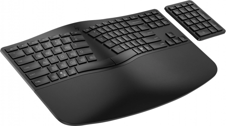 HP 960 Ergonomic Wireless Keyboard Black