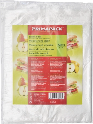 Primapack snack bags 25 × 35 cm (50 pcs)
