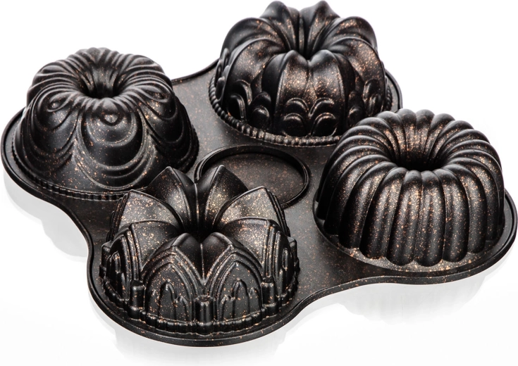 Majestic Margarita 14 cm Nonstick 4-Cup Bundt Pan