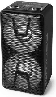 Power Audio M-1805DJ portable Bluetooth party speaker with battery