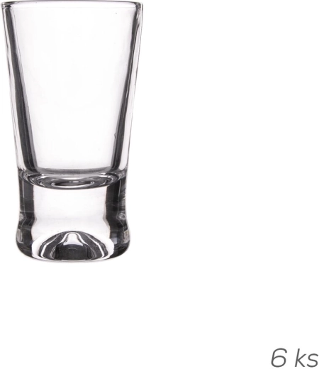 Verres à shooter en verre Glas 0,025 l (6 pcs)