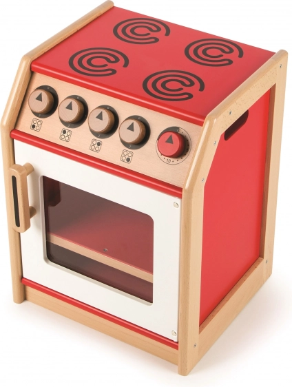 Cuisinière en bois pour enfants Tidlo