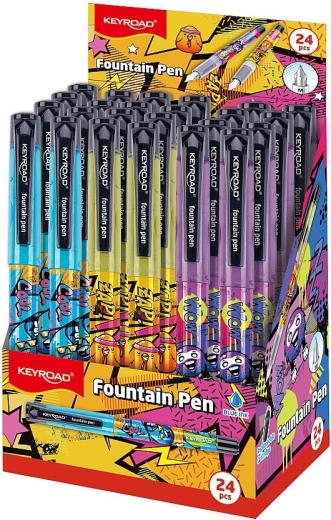 KEYROAD Fountain Pen with Tattoo Design