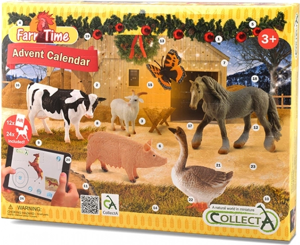 Advent Calendar CollectA Farm and Horses