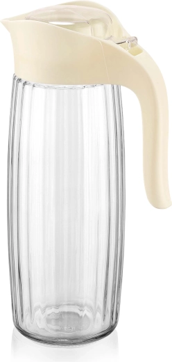 Caraffa in vetro con coperchio 1,5 l