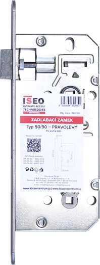 Serrure à encastrer WC ISEO 90/50/22