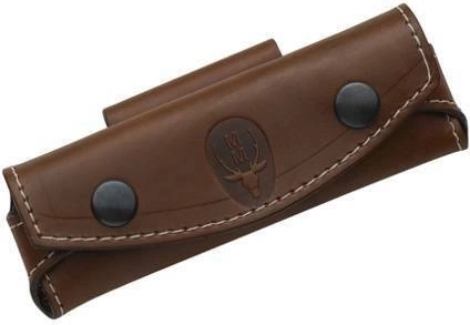 Brązowe skórzane etui Muela 45 × 120 mm