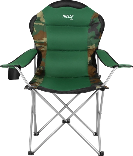 Folding Camping Chair NILS Camp camo
