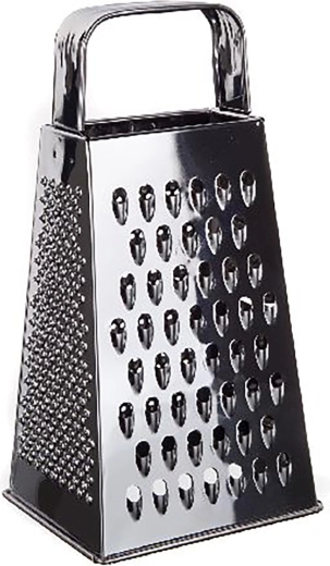 Râpe en acier inoxydable à quatre faces CULINARIA 21 cm