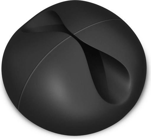 Maxlife organiseur de câbles 3×1, noir