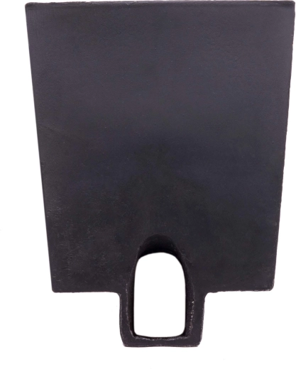 Zappa piatta forgiata 600 g senza manico