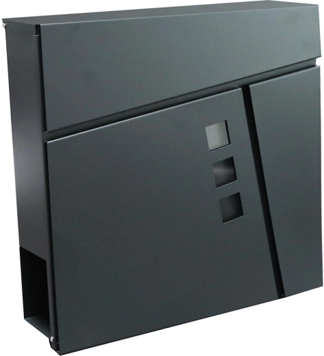 Cassetta postale TILES antracite 370 × 370 × 105 mm