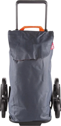 Gimi Tris new carrello della spesa con ruote grigio