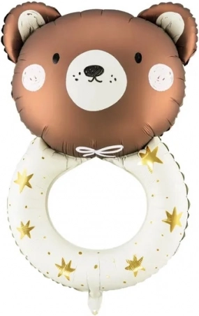 Folieballon rammelaar beertje