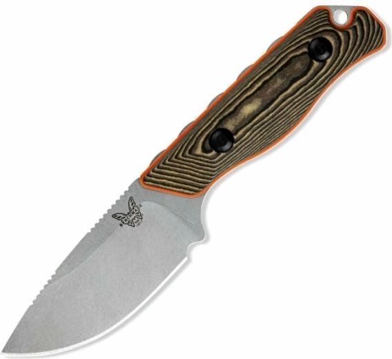 Benchmade Hidden Canyon Hunter coltello da caccia a lama fissa Richlite