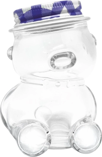 Glasbjørn med skruelåg 150 ml
