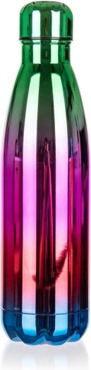 Bouteille isotherme en inox 500 ml arc-en-ciel FLAMENCO