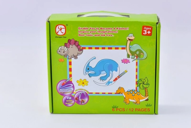Mac Toys Puzzle Dinosaurs with Water Painting