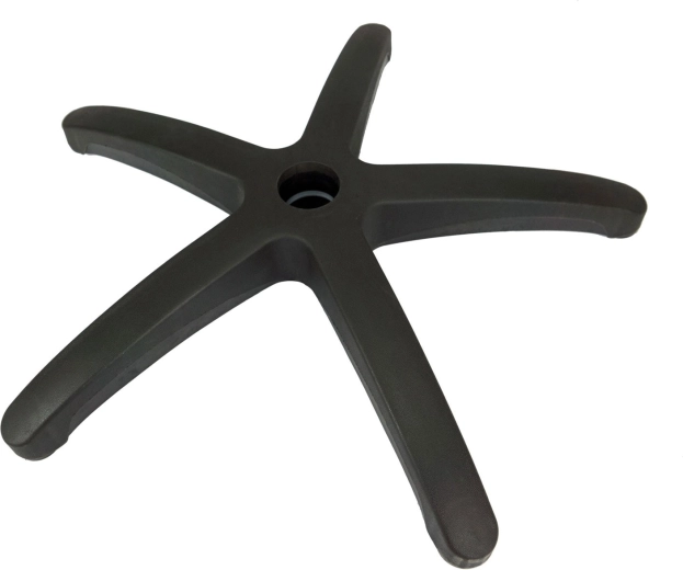 Piètement étoile en nylon noir pour chaise de bureau 320 mm Sofotel