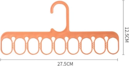 Ophangorganizer voor was en sokken, multifunctioneel – oranje