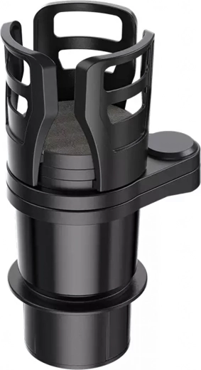 Portabevande auto universale 2 in 1 girevole con regolazione del diametro