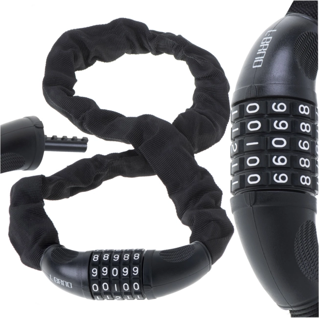 Fahrradsicherheitsschloss LEBRNO mit Zahlenkombination