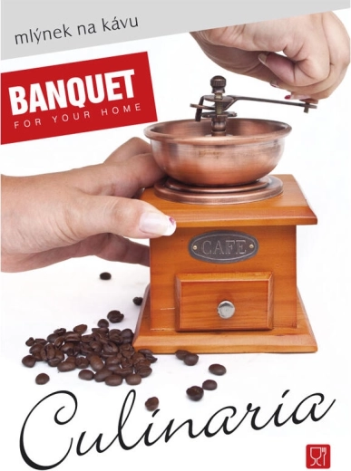Culinaria Manual Coffee Grinder – wood and metal