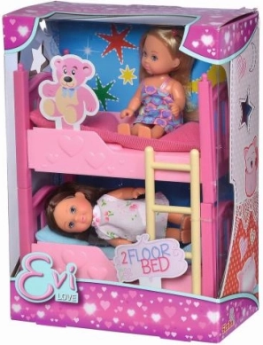 Evi Love dolls with bunk bed