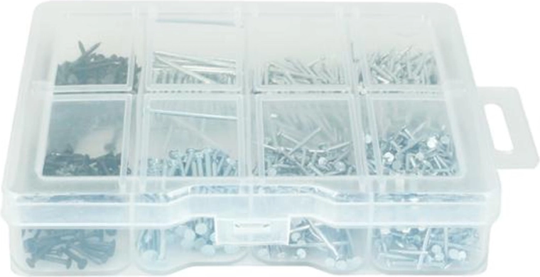 Set de clous galvanisés 1125 pcs